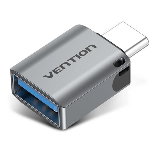 [6922794749115] Vention Adattatore OTG USB to Type-C Aluminum Gray (CDQH0)