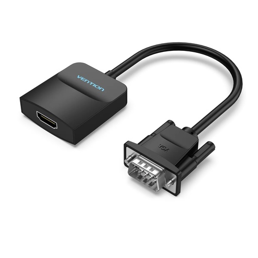 [6922794735231] Vention Adattatore VGA to HDMI con uscita audio Black (ACNBB)