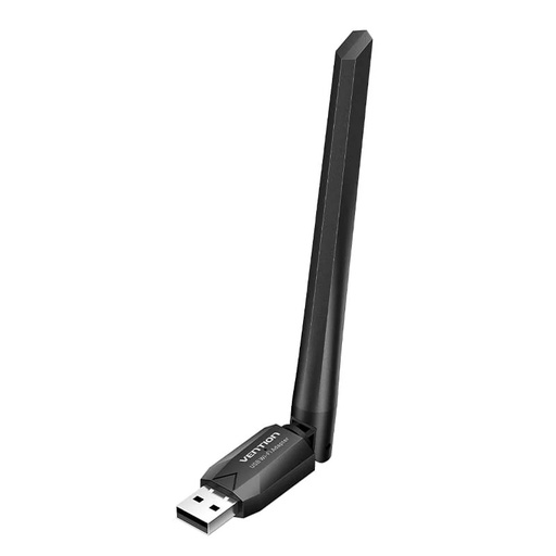[6922794784475] Vention Adattatore WiFi Dual Band con Antenna Black AC650 (KDTB0)