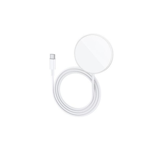 [6931474754073] Hoco Caricabatterie wireless 15W magnetic supports iWatch charge white CW34