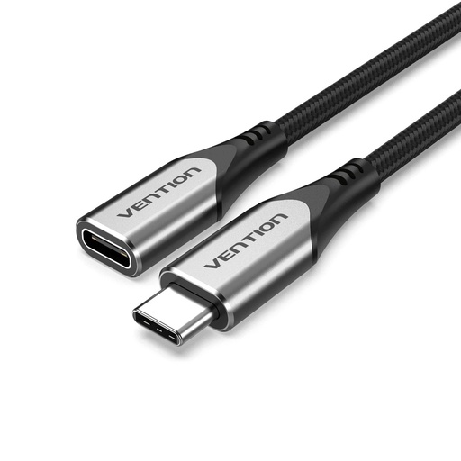 [6922794743427] Vention Data Cable extension Type-C male to female 1m Gray TABHF