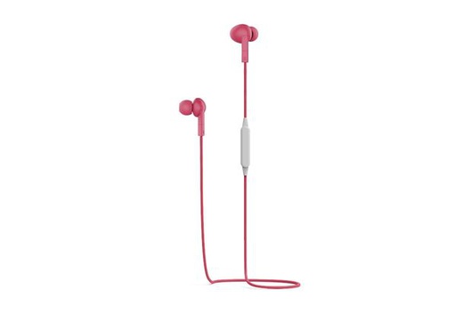 [4713213361801] Celly Earphones Bluetooth PANTONE stereo pink PT-WE001P