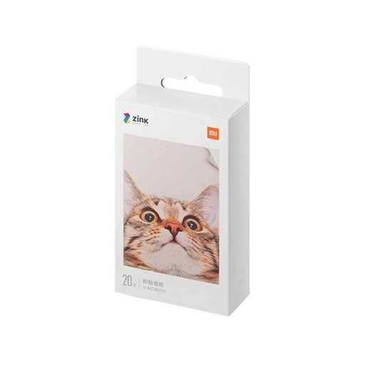 [6934177716485] Xiaomi Printer Paper for Portable Printer 2x3" (20Pcs) TEJ4019GL