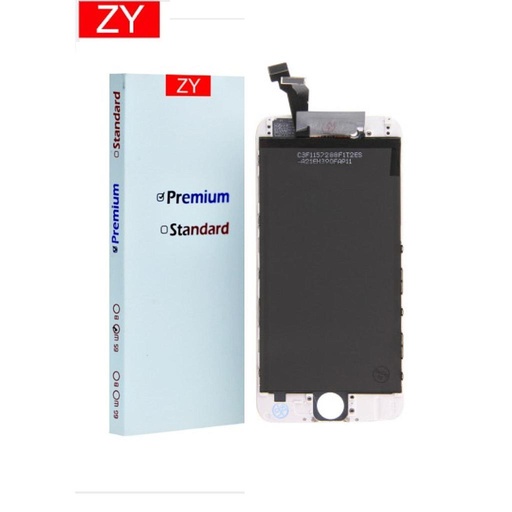 [14598] ZY Display LCD For iPhone 6 Plus White Premium