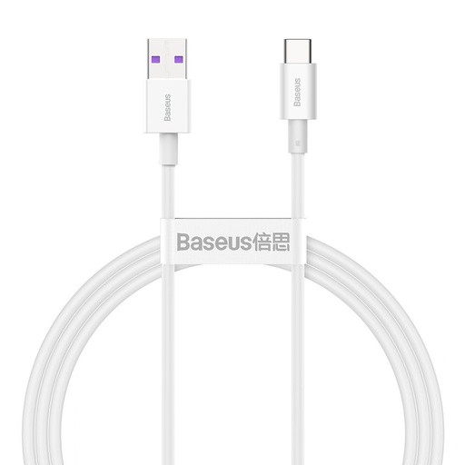 [6932172614799] Baseus Superior Series data cable Type-C 100W 1mt white CAYS001302