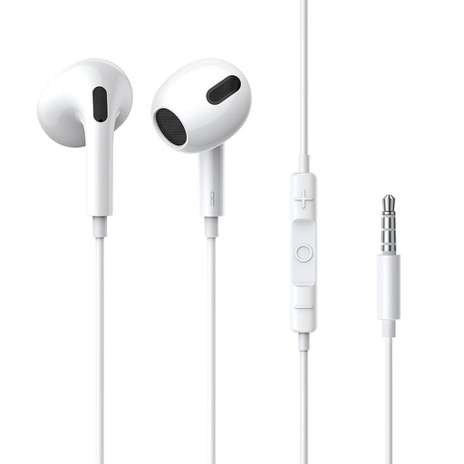 [6932172607791] Baseus Encok H17 earphone jack 3.5 mm In-Ear wired white NGCR020002 NGCR020002