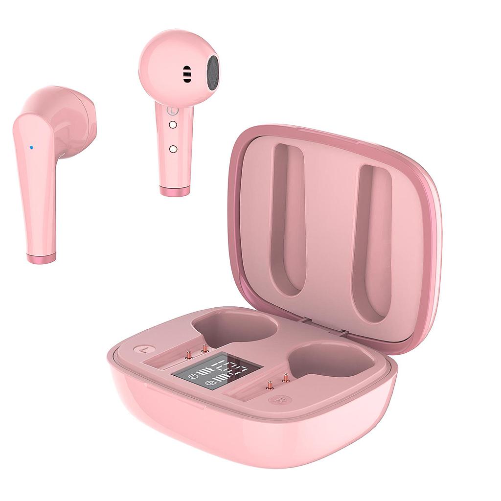[8021735762317] Celly TWS earphones FUZ 1 true wireless pink FUZ1BP