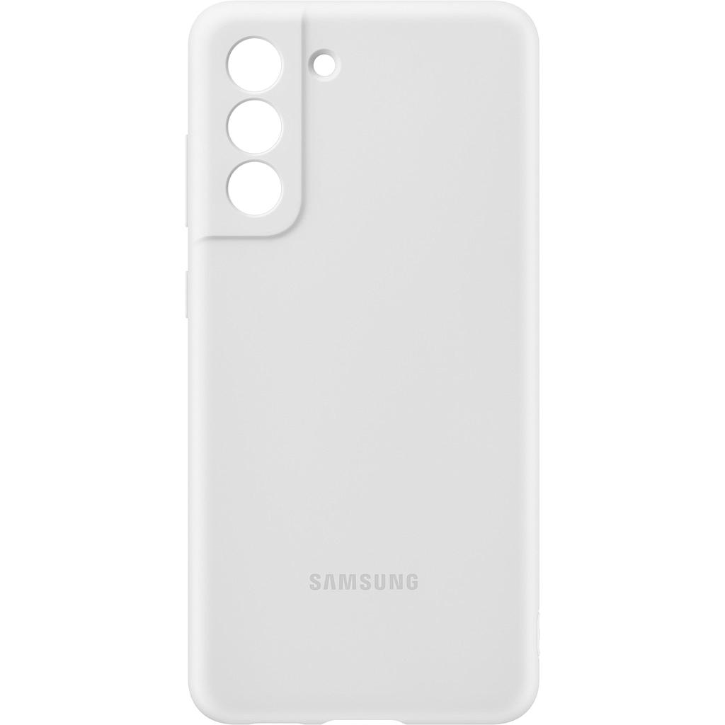 [8806092653511] Samsung Custodia S21 FE silicon cover white EF-PG990TWEGWW