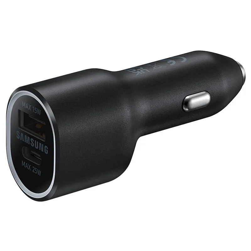 [8806094000795] Samsung car charger  40W (USB 15W +USB-C 25W ) black EP-L4020NBEGEU