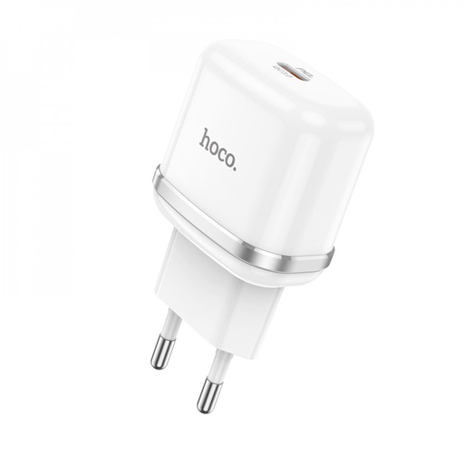 [6931474761286] Hoco Caricabatterie USB-C 20W fast white N24