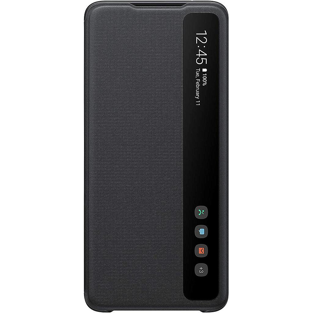 [8806090267215] Samsung case S20 Ultra 5G clear view cover black EF-ZG988CBEGEU