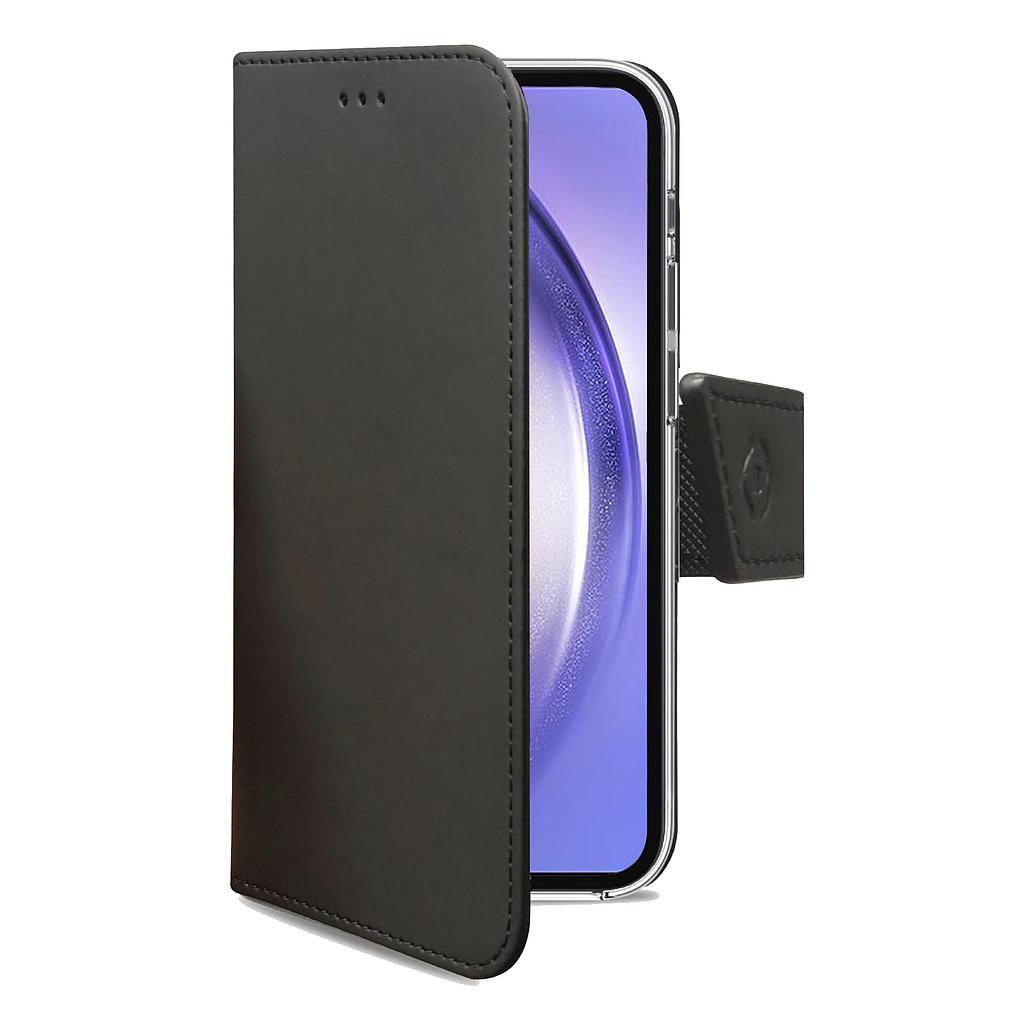 [8021735200833] Celly Case Samsung A54 5G wallet black WALLY1037