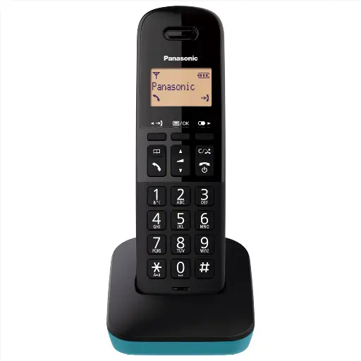 [5025232939855] Panasonic Cordless DECT Blue KX-TGB610JTC