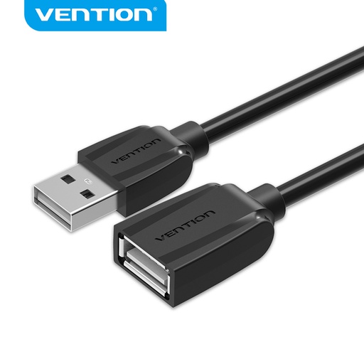 [6922794720800] Vention Data Cable extension USB male to female 2mt black VAS-A44-B200