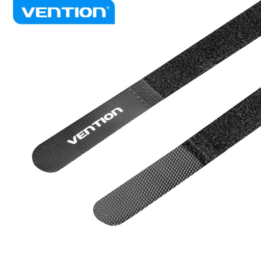 [6922794778764] Vention Strap velcro 120mm black 10 pcs KANB0-10