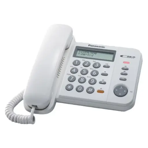 [5025232490806] Panasonic Telefono Fisso White KX-TS520EX1W 