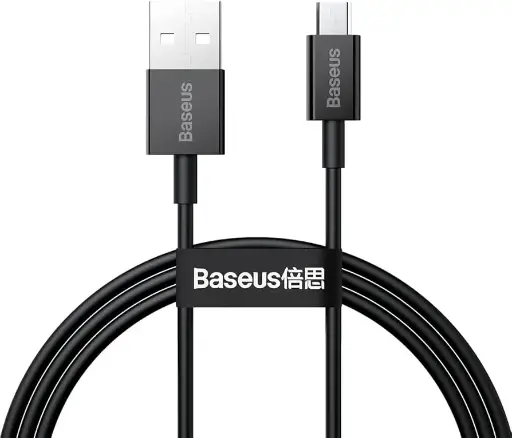 [6953156208483] Baseus Cavo Dati Micro-USB (2m) 2.0A Superior Series Black CAMYS-A01