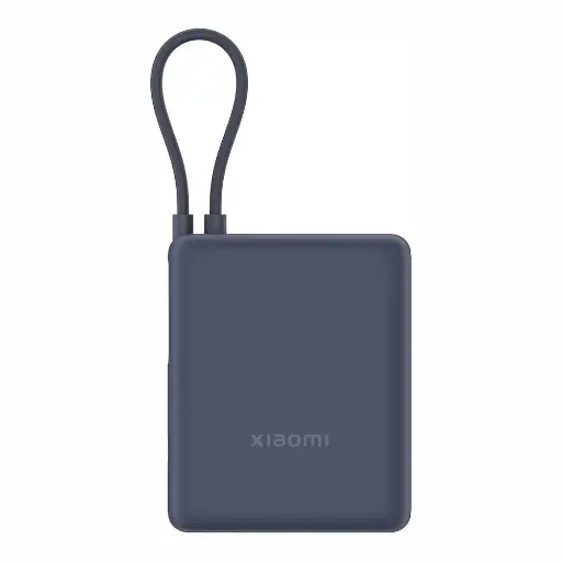 [6941812774717] Xiaomi Power Bank 10000mAh 33W Con Cavo Type-C Ice Blue BHR9341GL