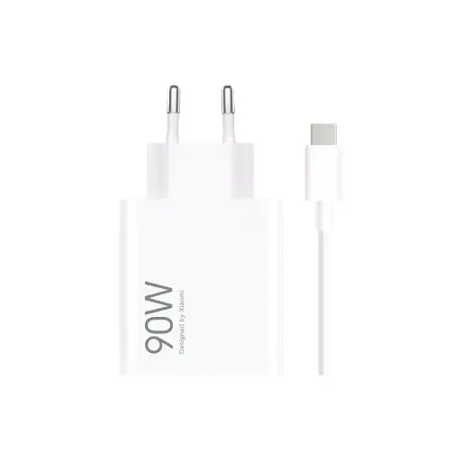 [6932554435943] Xiaomi Charger USB 90W with Cable Type-C HyperCharge White BHR07ZBEU