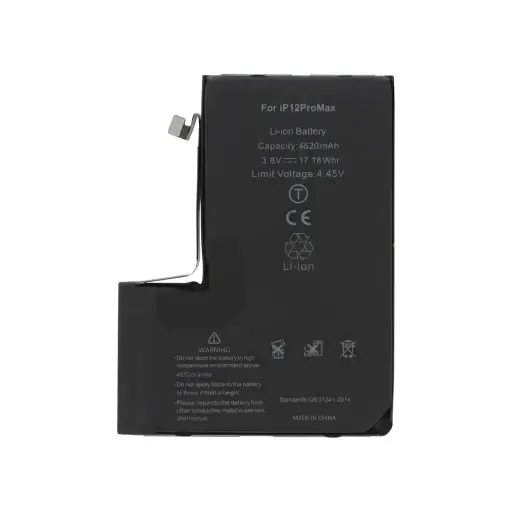 [17224-1] Apple Batteria iPhone 12 Pro Max Alta Capacità Chip Ti Compatibile