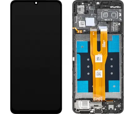 [17229] Samsung Display LCD A06 4G SM-A065F Black GH81-26440A