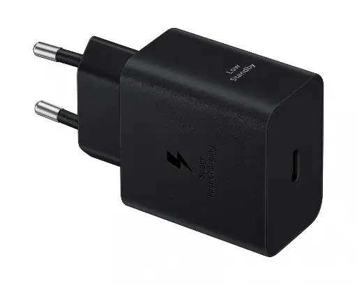 [8806097039709] Samsung Charger USB-C 45W Super Fast Charge Black EP-T4511NBEGEU