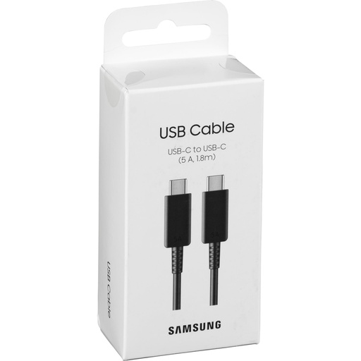 [8806094257540] Samsung Data Cable Type-C 1.8mt black EP-DX510JBEGEU