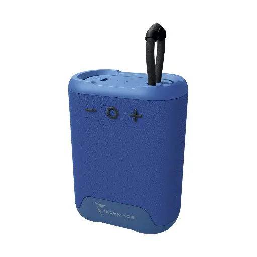 [8099990147170] Techmade Speaker Bluetooth Blue TM-M350-FBL