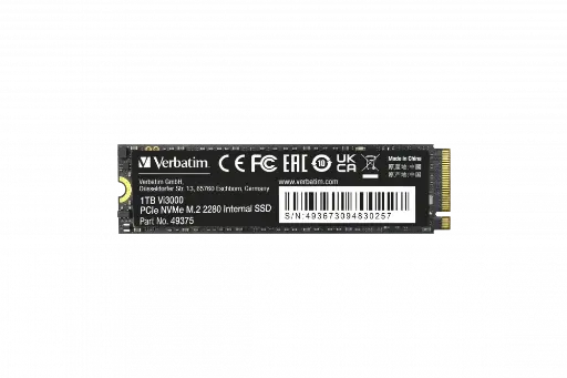 [023942493754] Verbatim SSD 1TB NMVe PCIe M.2 VI3000 49375