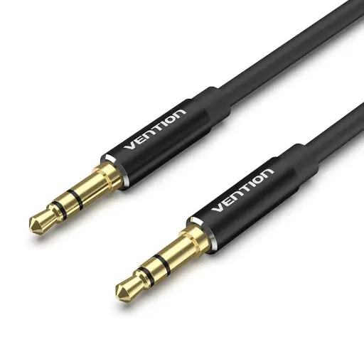 [6922794765795] Vention Data Cable AUX 3.5mm Male to Male (1.5m) Black BAXBG