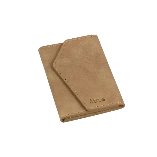 [8099990151689] Etres Smart Wallet Easy Light Brown ET-ES004