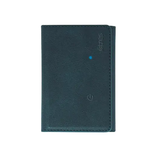 [8099990150248] Etres Smart Wallet Basic with GPS Finder Find My Phone Blue ET-TK002