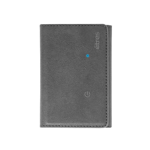 [8099990150279] Etres Smart Wallet Basic with GPS Find My Phone Finder Grey ET-TK004