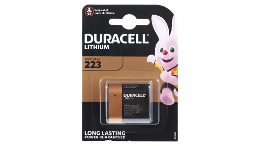 [5000394223103] Duracell Battery Lithium 223 1 pcs CR-P2