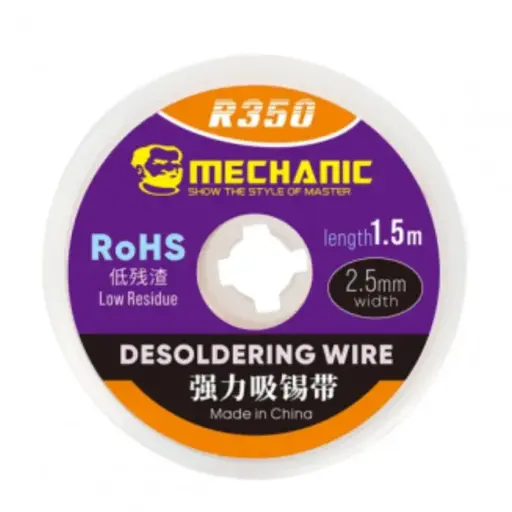 [17636] Mechanic Soldering Wick Width 2.5 mm 1.5 mt R350 2515