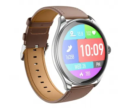 [6942007628990] Hoco Smartwatch With Call Silver Y22