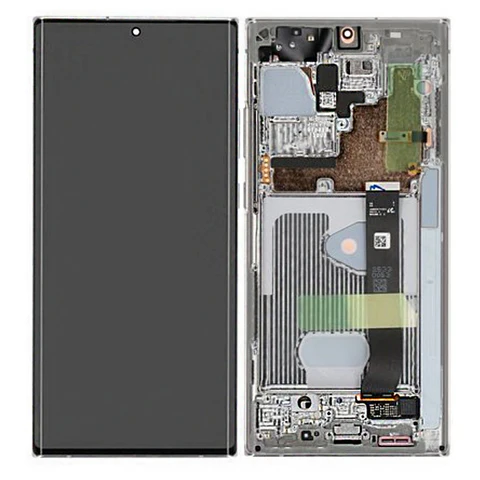 [17969] Samsung Display LCD Note 20 Ultra SM-N986B No Camera White GH82-31453C GH82-31454C GH82-31457C GH82-31459C GH82-31458C GH82-31460C GH82-31461C 