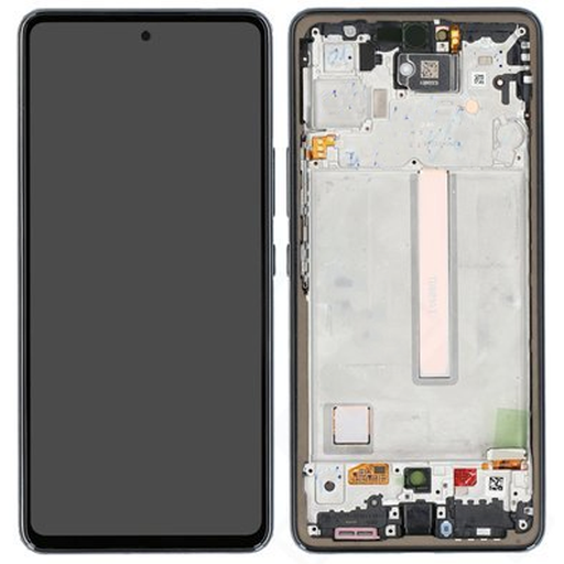 [18448-1 (A)] Samsung Display LCD A53 5G SM-A536B Black GH82-28024A GH82-28025A (Assembled)