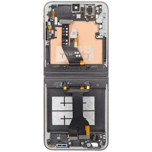 [18470] Samsung Display LCD Z Flip 6 5G SM-F741B Inner Silver Shadow GH82-35013A GH82-35014A