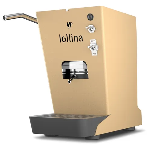[0705632668283] LolloCaffè Macchina da Caffè Espresso a Cialde Lollina+ Cappuccino Grafite (40 Cialde Omaggio)