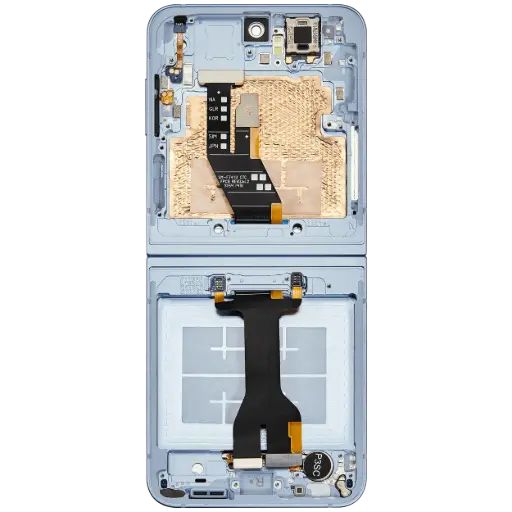 [18529-1] Samsung Display LCD Z Flip 6 5G SM-F741B Inner Blue GH82-35013C GH82-35014C