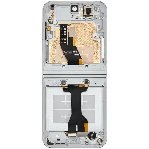 [18545-1] Samsung Display LCD Z Flip 6 5G SM-F741B Inner White GH82-35013F GH82-35014F