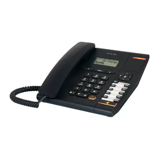 [3700601407525] Alcatel Telefono Fisso Temporis 580 Black ATL1407525