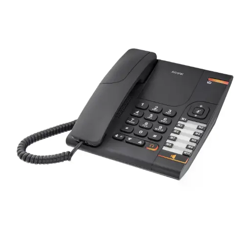 [3700601407518] Alcatel Telefono Fisso Temporis 380 Black ATL1407518