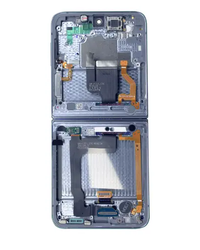 [18592] Samsung Display LCD Z Flip 4  SM-F721B Blue GH82-29440D GH82-29441D GH82-30238D GH82-30239D
