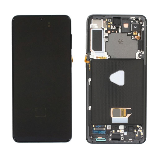 [18612 (A)] Samsung Display LCD S21+ 5G SM-G996B Black No Camera GH82-27267A GH82-27268A  (Assembled)