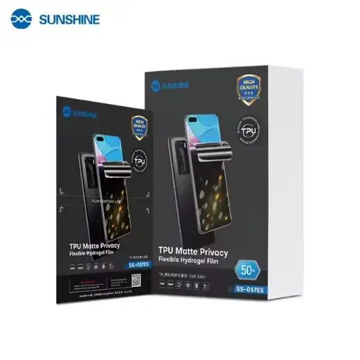 [6941590214863] Sunshine Pellicola Hydrogel Opaca Privacy 50 Pz SS-057ES