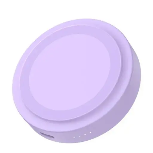 [8021735218913] Celly Power Bank 3000mAh 5W With MagSafe Violet MAGPB3000VL