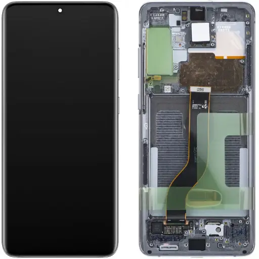 [18908 (A)] Samsung Display LCD S20 SM-G980F S20 5G SM-G981F Gray GH82-31433A GH82-31432A (Assembled)