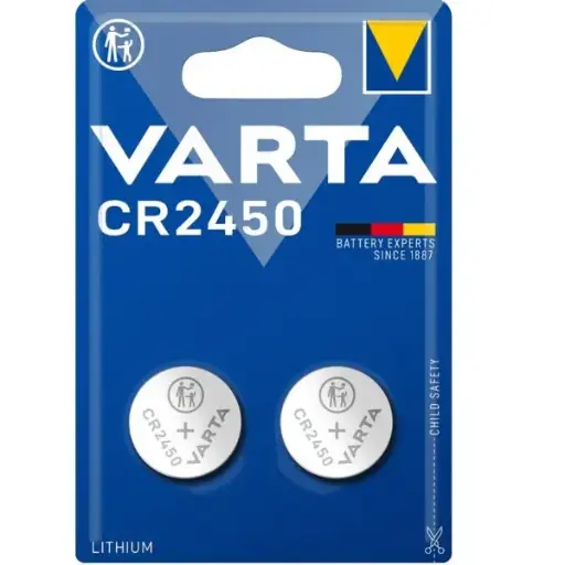 [4008496747238] Varta Battery Button lithium 3V  Pcs CR2450 DL2450
